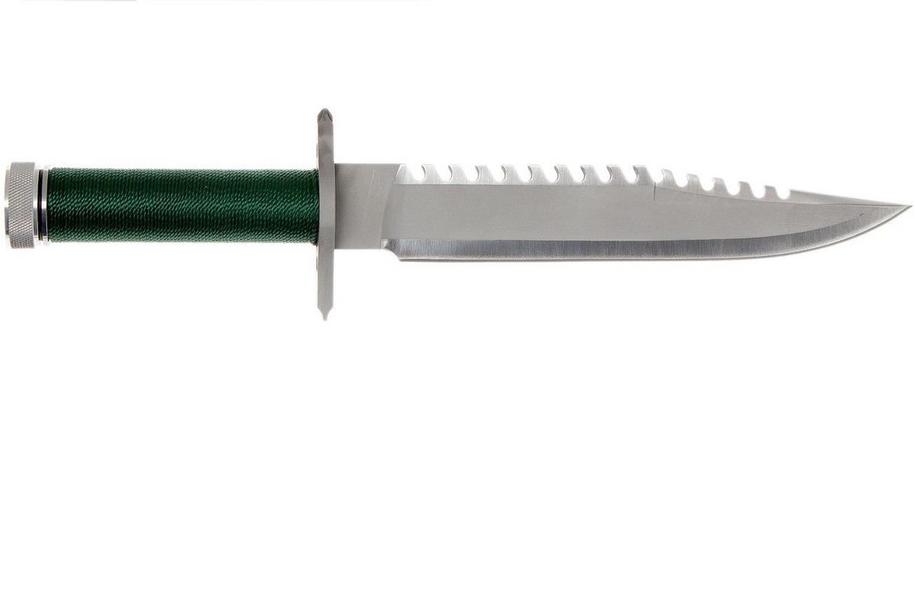 RAMBO knife First Blood Signature Edition met survival kit, 9293