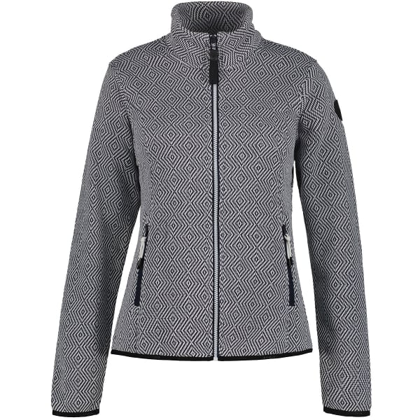 Veste polaire randonnée ICEPEAK MIDLAYER JACKET AULTI W DARK BLUE