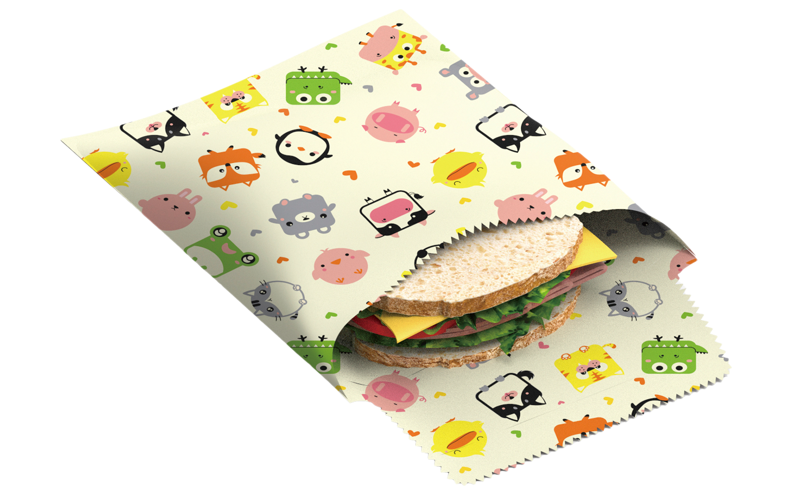 Nuts Innovations Sandwich und Snack Beutel 2er Set Kinder