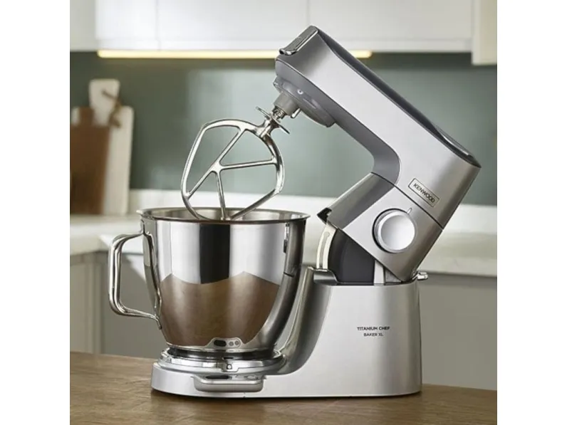 Kenwood Titanium Chef Baker XL KVL85.124SI - Køkkenmaskine - 1200 W - sølv