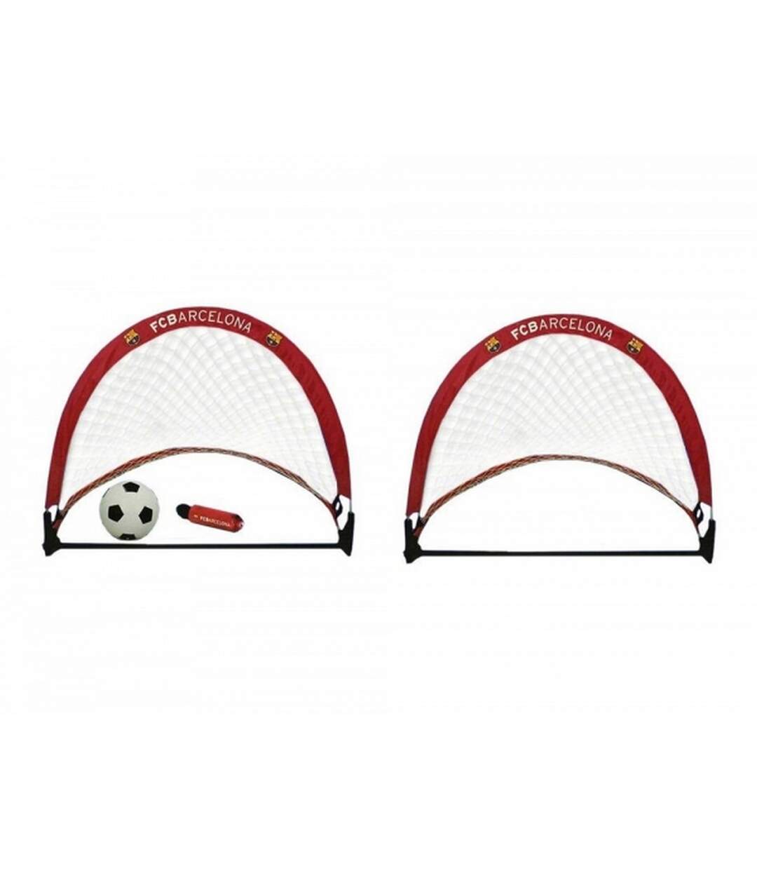 FC Barcelona - Ensemble de but de foot (Rouge) (Taille unique) - UTBS692
