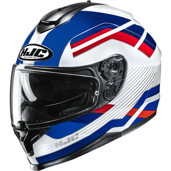 HJC - Casque C70 N Belis MC21 / Blanc / Bleu / Rouge