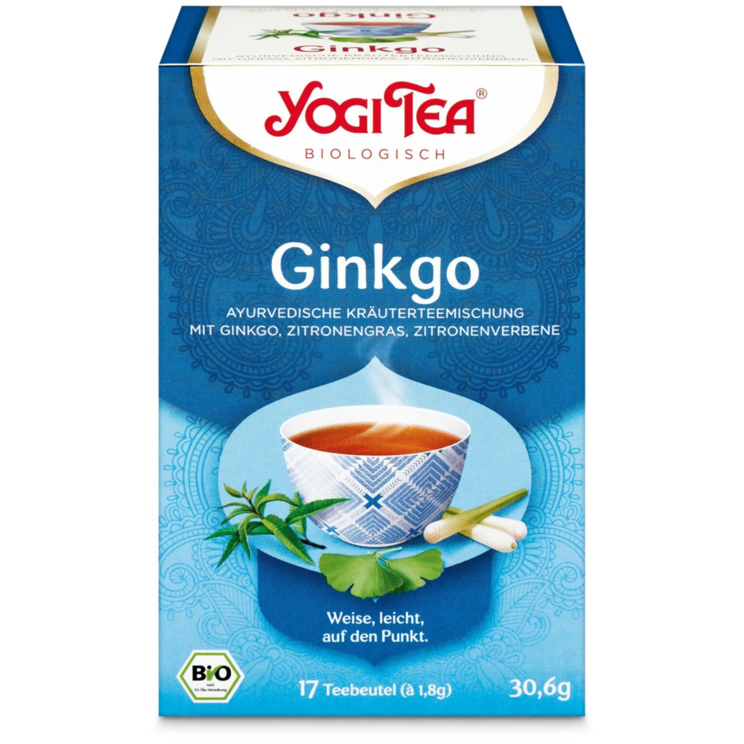 Yogi Tea Bio Ginkgo 17 Beutel