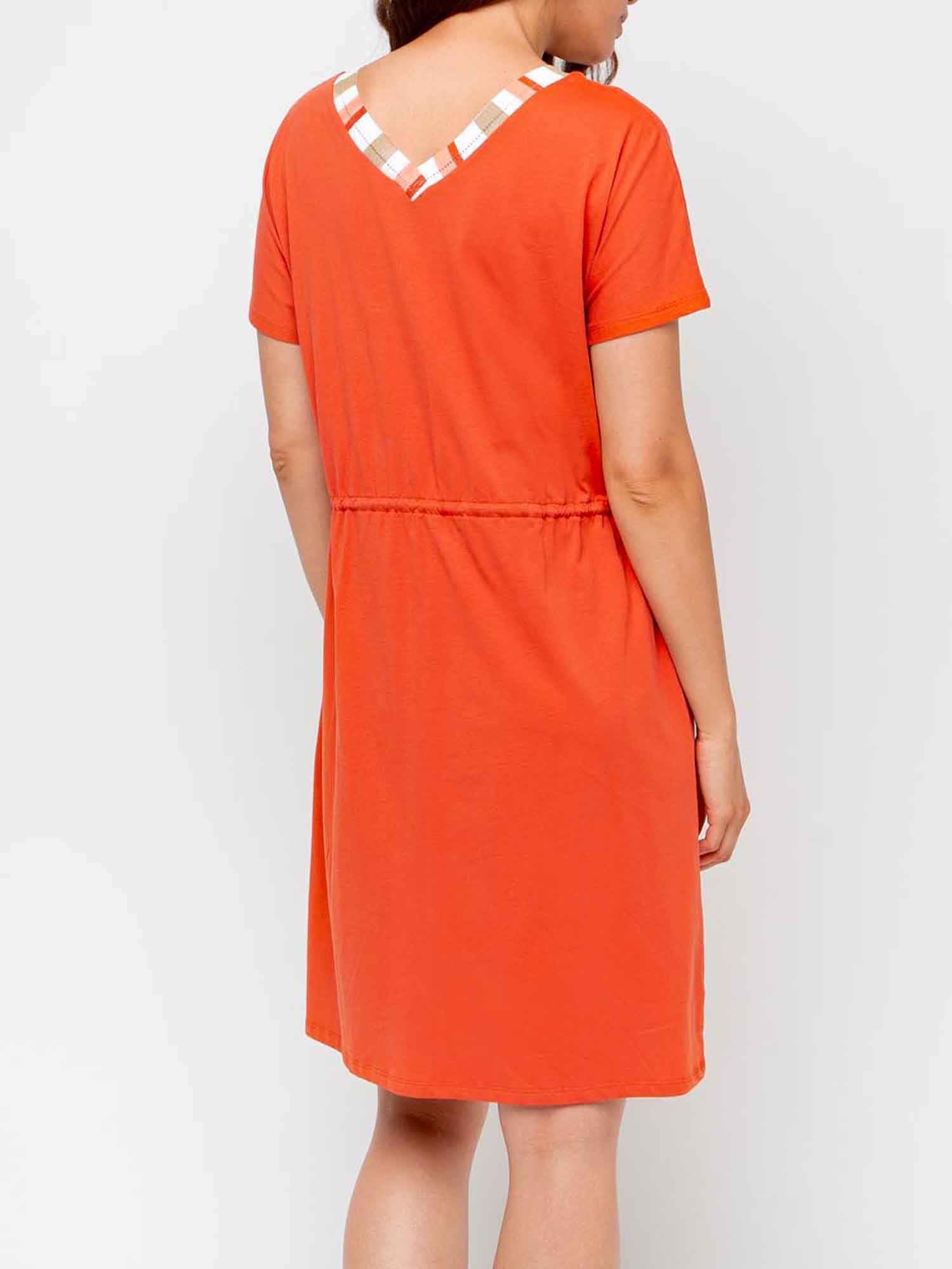 Robe Femme Coton Biologique Orange
