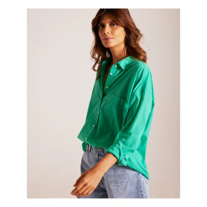 Sacrécoeur Chemise Caroline | Vert Menthe