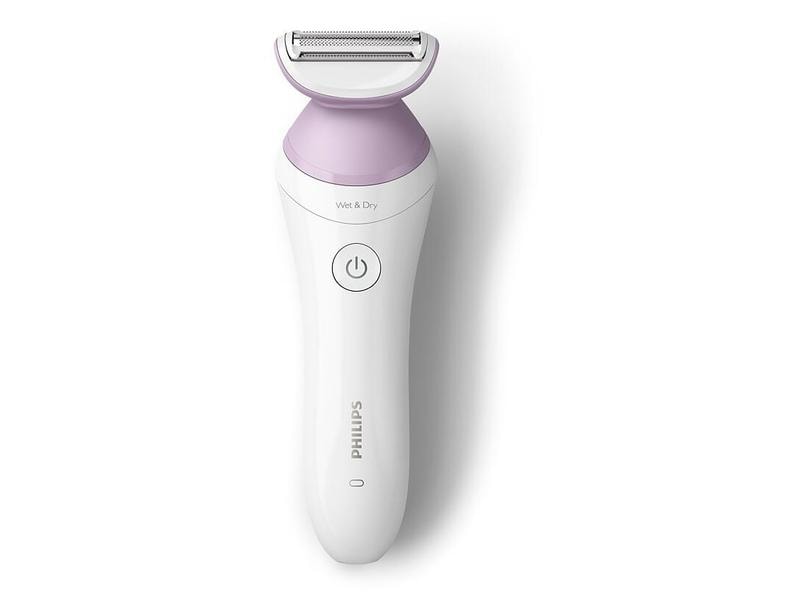 Philips Körperrasierer Lady Shaver Series 6000 BRL136/00 Kabelloser Rasierer mit Nass- und Trockengebrauch