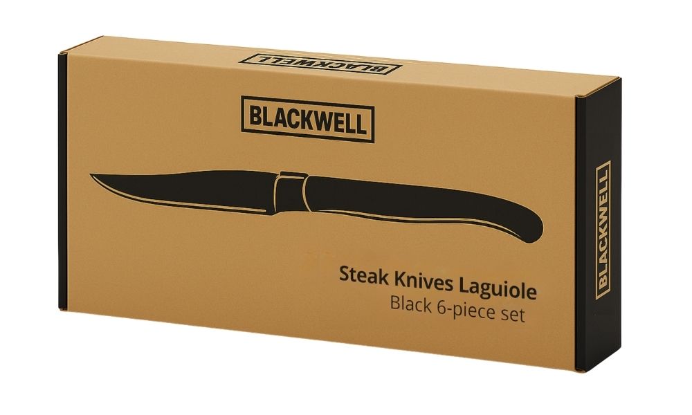 Blackwell Steakmessen Laguiole - Pakkahout - 6 Stuks