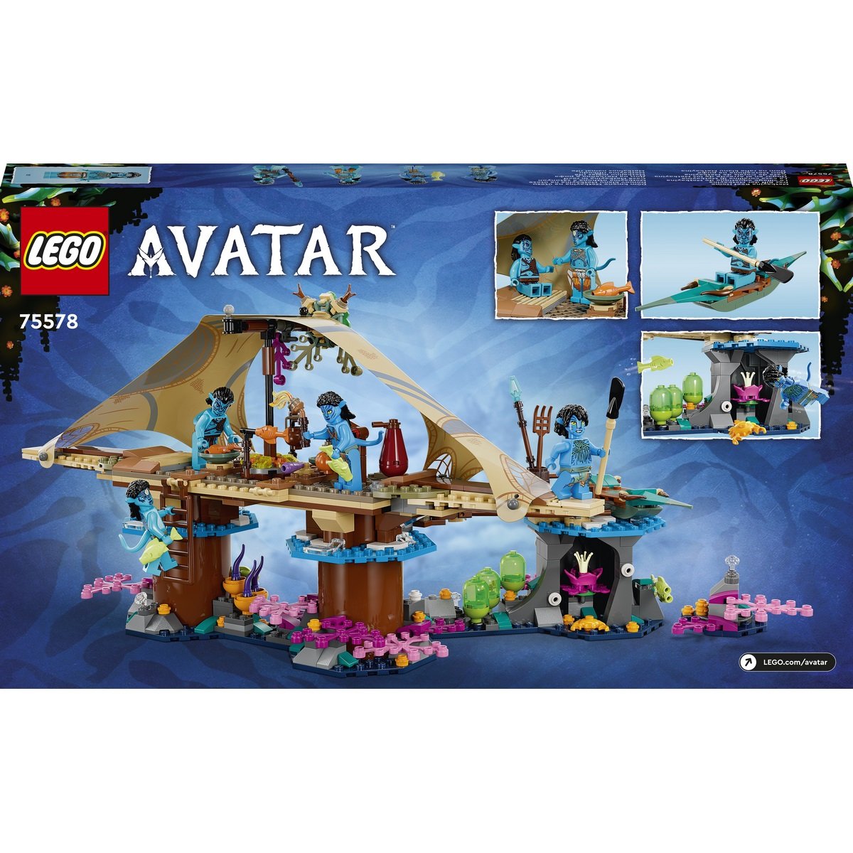 Le village aquatique de Metkayina Lego Avatar è75578