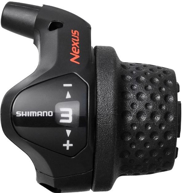 Shimano Draaiversteller Revo Nexus 3-Speed | SL-3S41 | Zwart