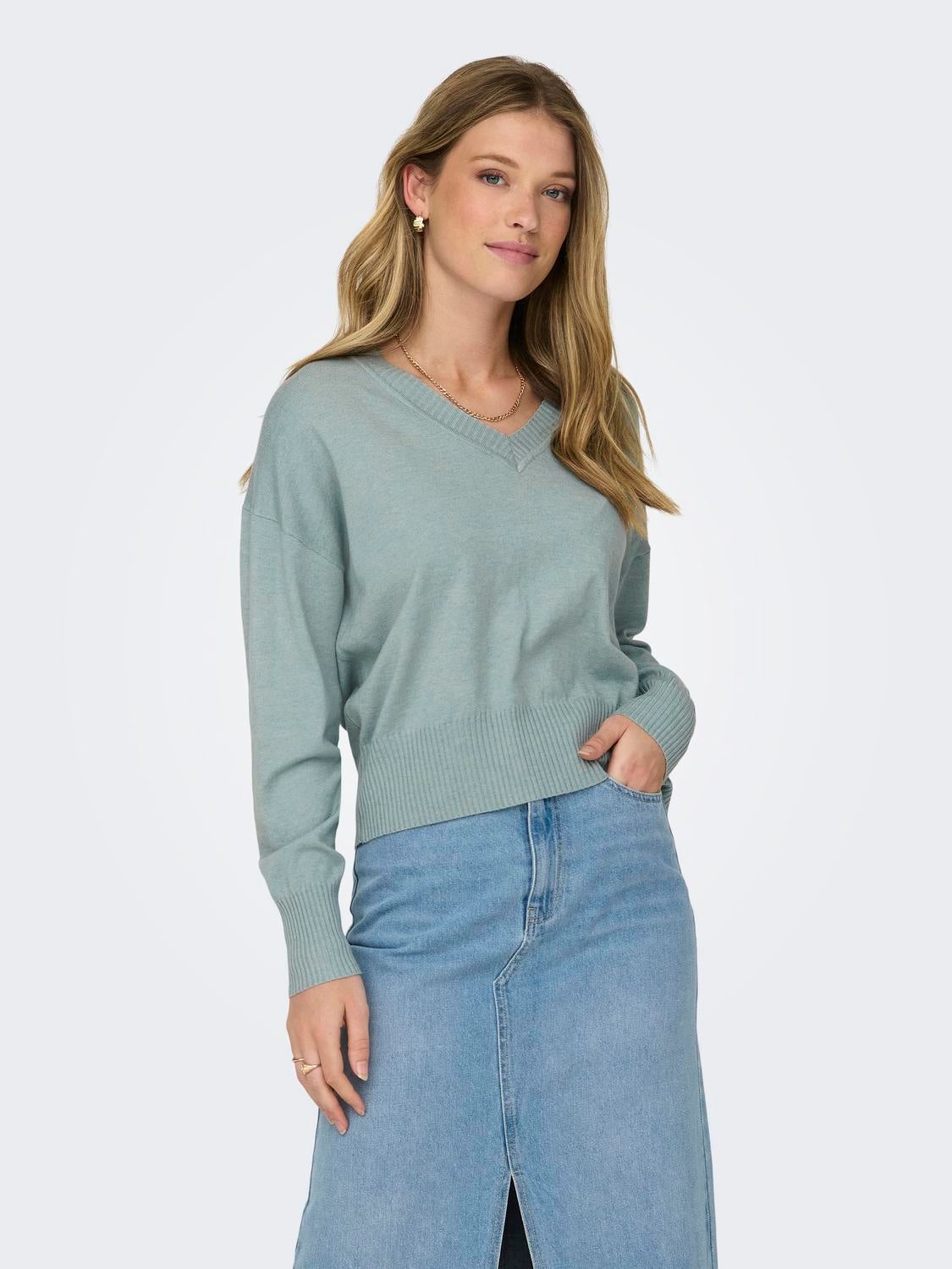 JDYPRIME Strickpullover Abyss