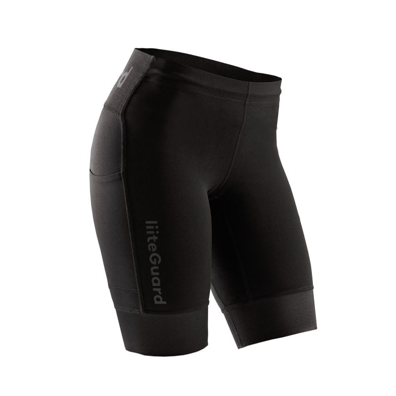 liiteguard glu tech infinity korte traeningstights dame 1140 lg1020 black