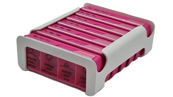 SUPAIR Compact 7 Tage deutsch/französisch/italienisch pink 1 Stk