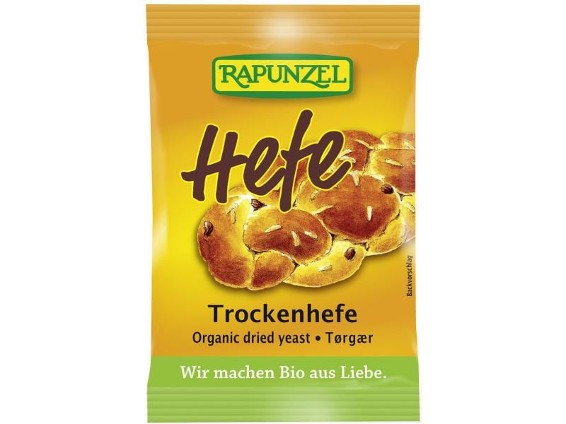 Rapunzel Bio Trockenhefe 3 x 9 g Biologisch zertifizierte Hefe