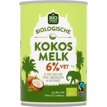 Jumbo Biologisch Light Kokosmelk 400ML