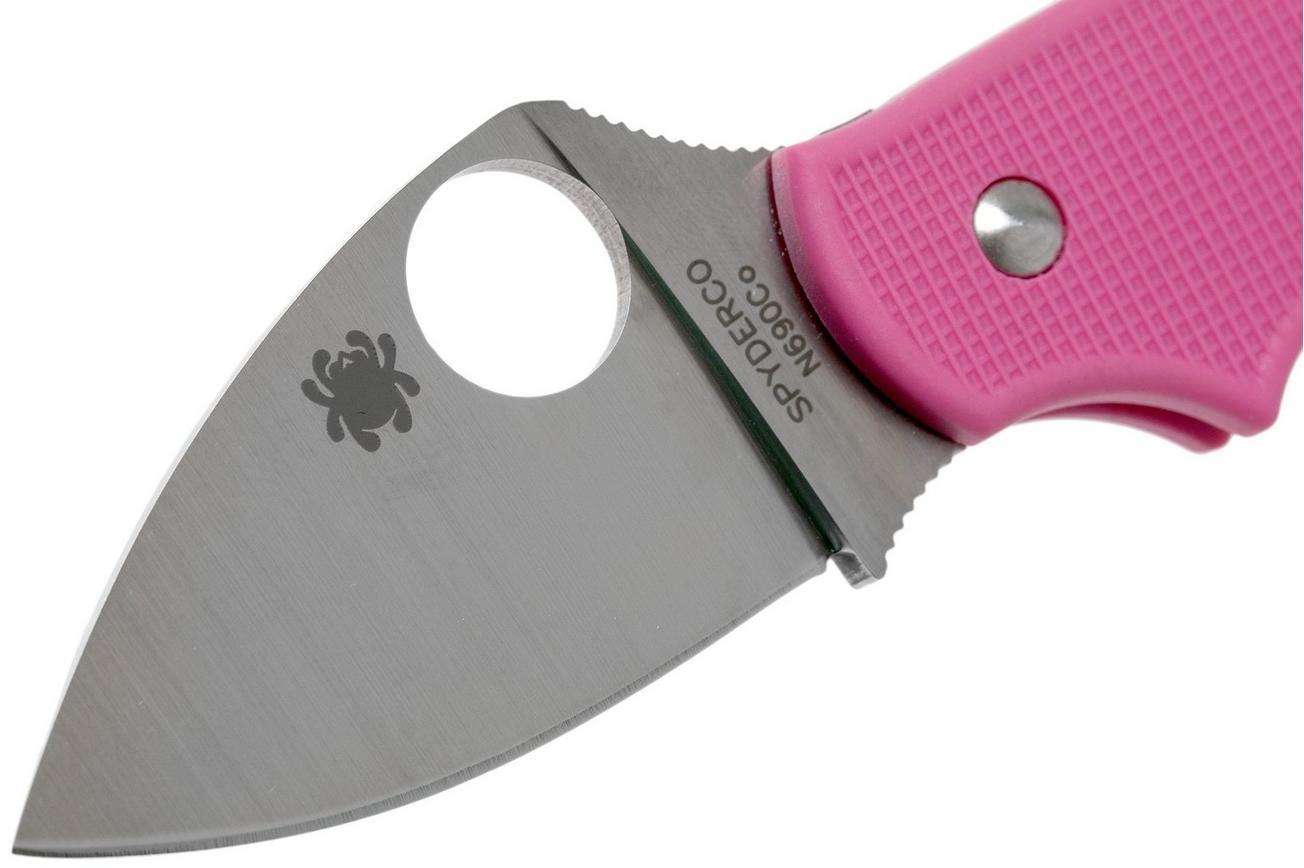 Spyderco Squeak Pink C154PPN zakmes