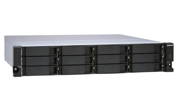QNAP TL-R1200S-RP - Harddisk-array - 12 bays (SATA-600) - SATA 6Gb/s (ekstern) - rackversion - 2U