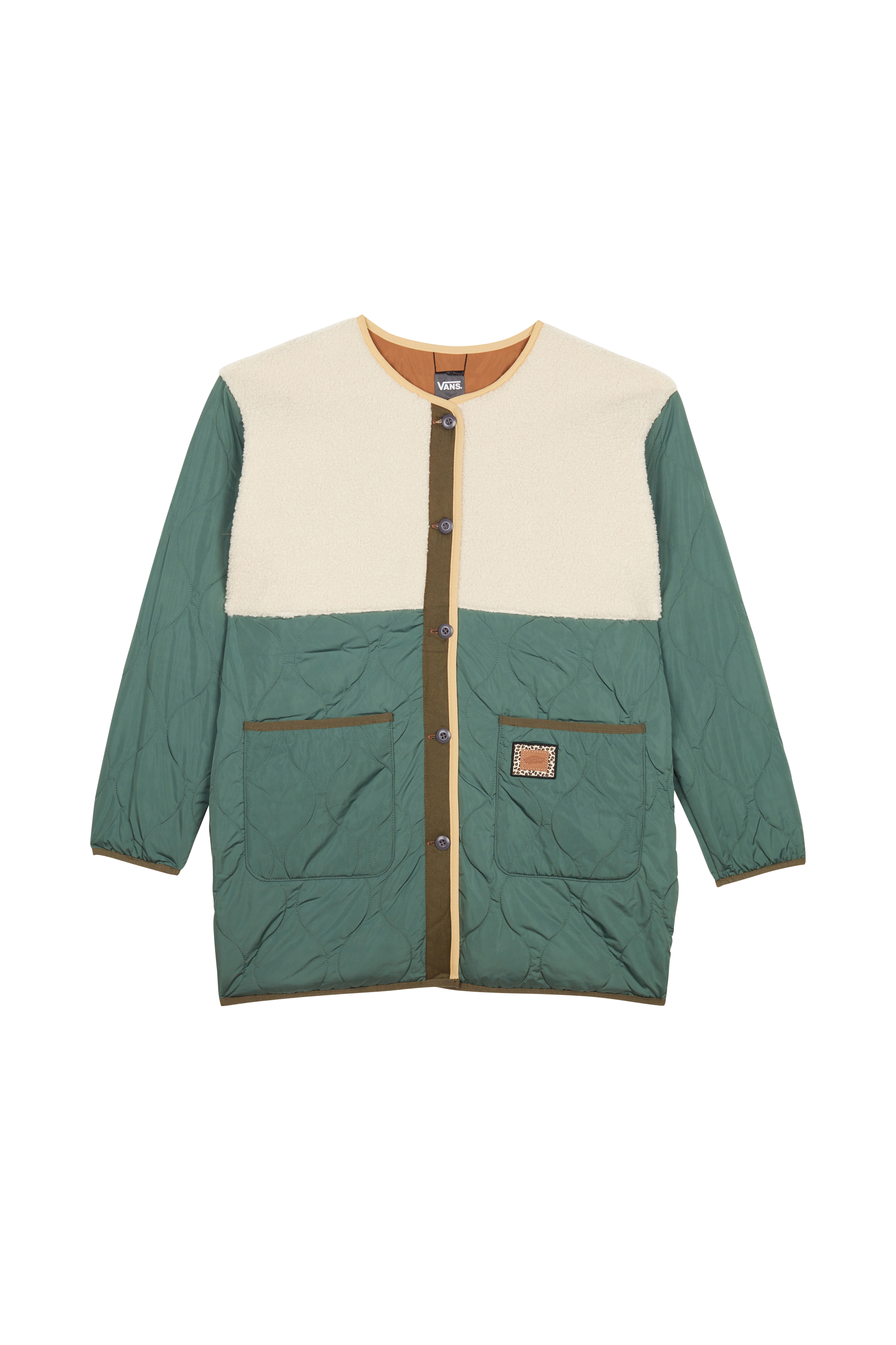 VANS Veste ANIMAL MIX LINER Vert
