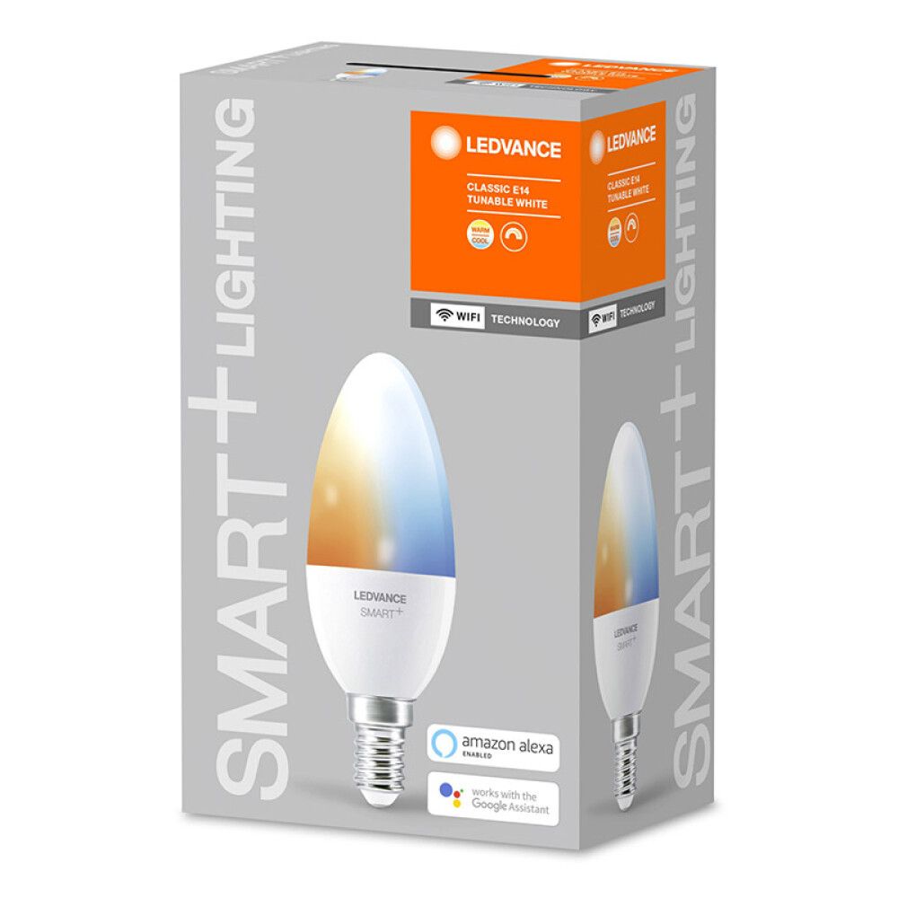 LYSPÆRE EDVANCE SMART+ WIFI CL B40 TW E14 5W