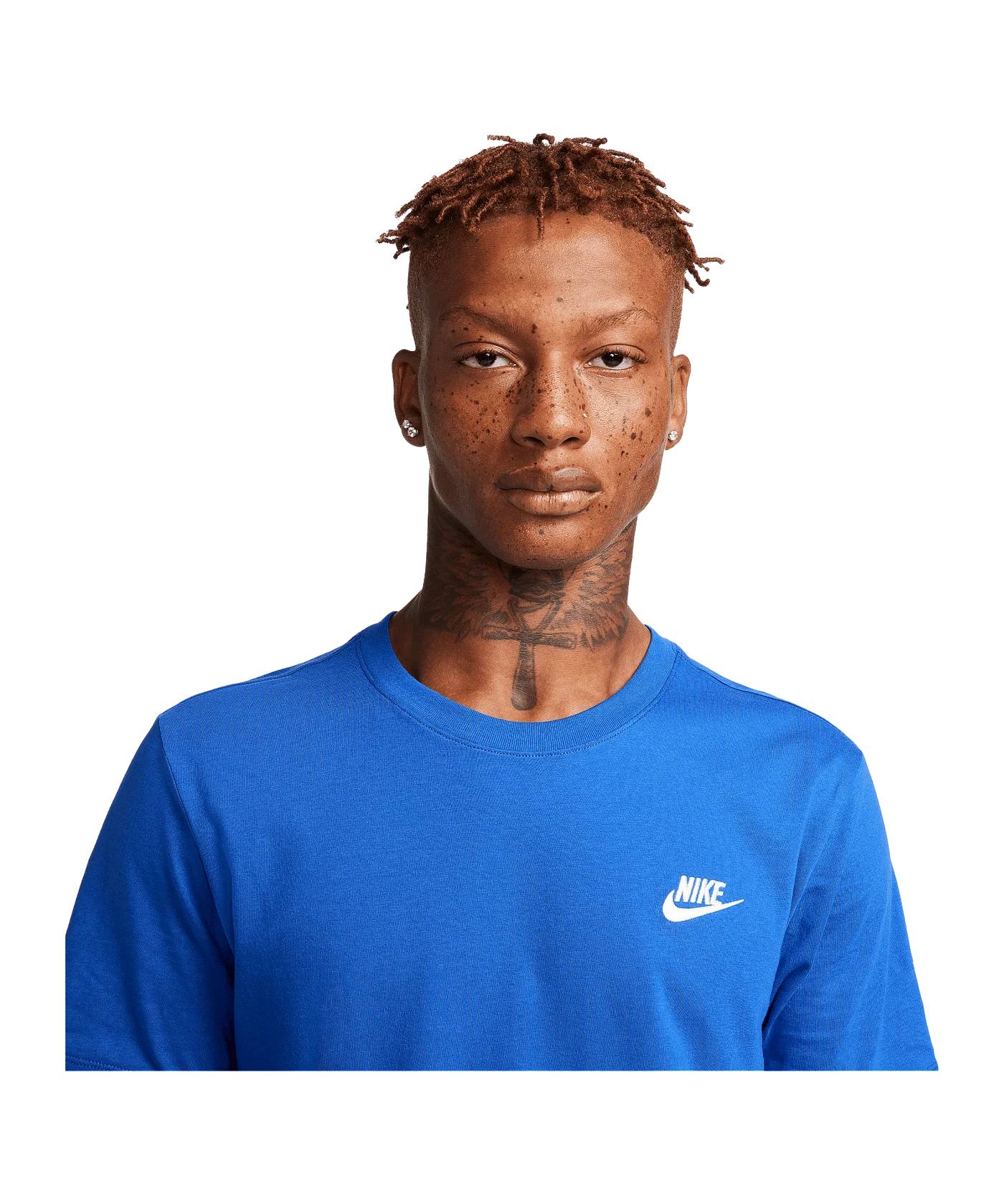 Nike Club T-Shirt Blau F480