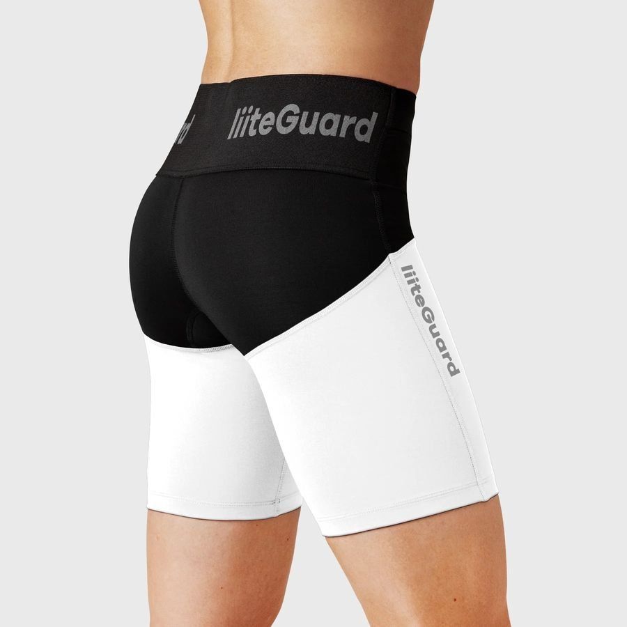 Liiteguard Collant GLU-TECH - Blanc/Noir Femme