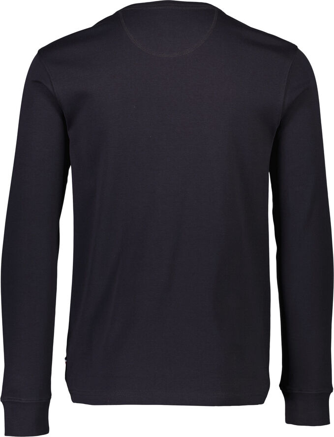 Lindbergh Solid granddad L/S Sort