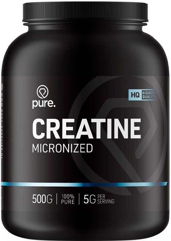 Pure. Creatine Monohydraat - Naturel - 250gr - micronized poeder - creatine - spiergroei - fitness & sport