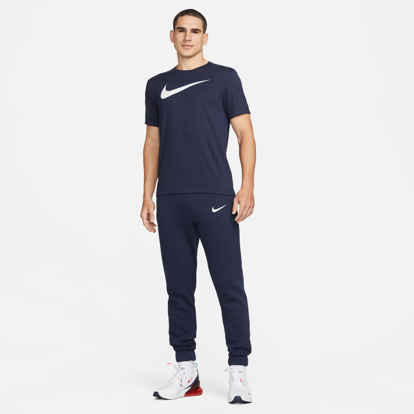 Nike Dry Park 20 T-Shirt Hybrid Donkerblauw
