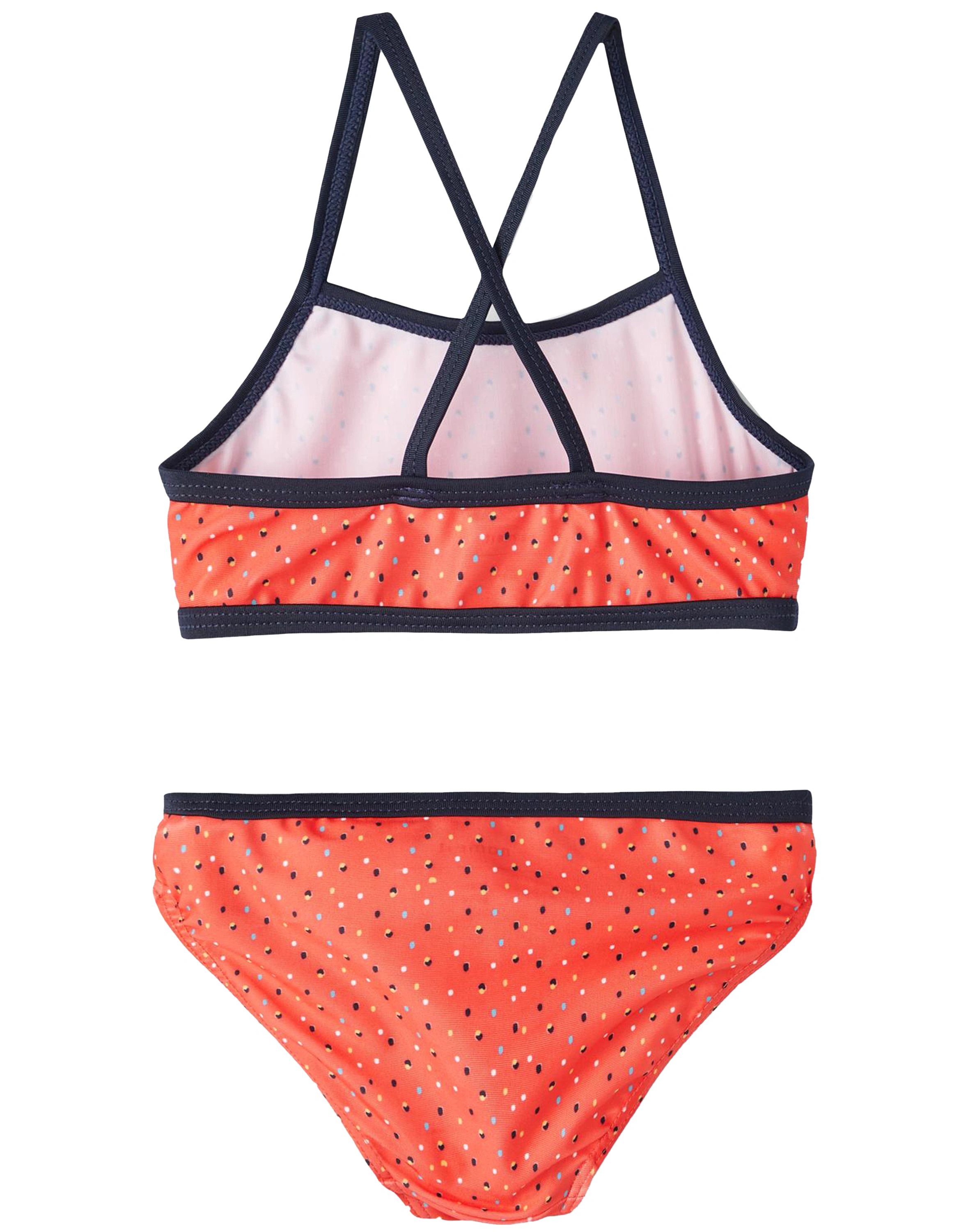 Bikini NMFFELINA DOTS in dark sapphire