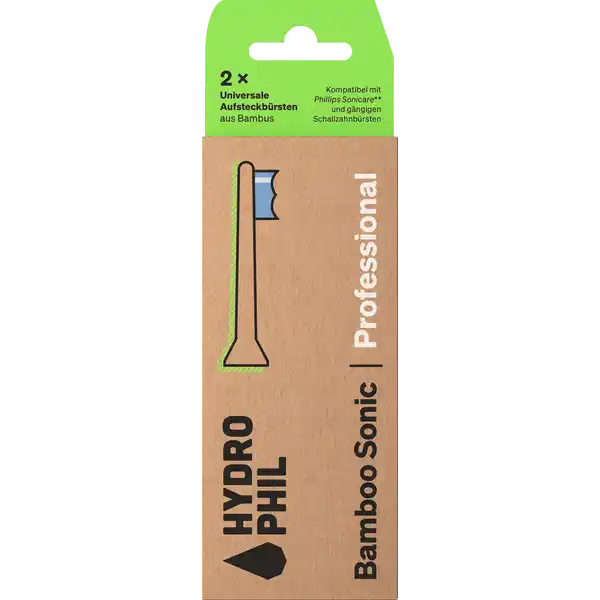 Bamboo Sonic Professional Universal-Aufsteckbürsten Mittel