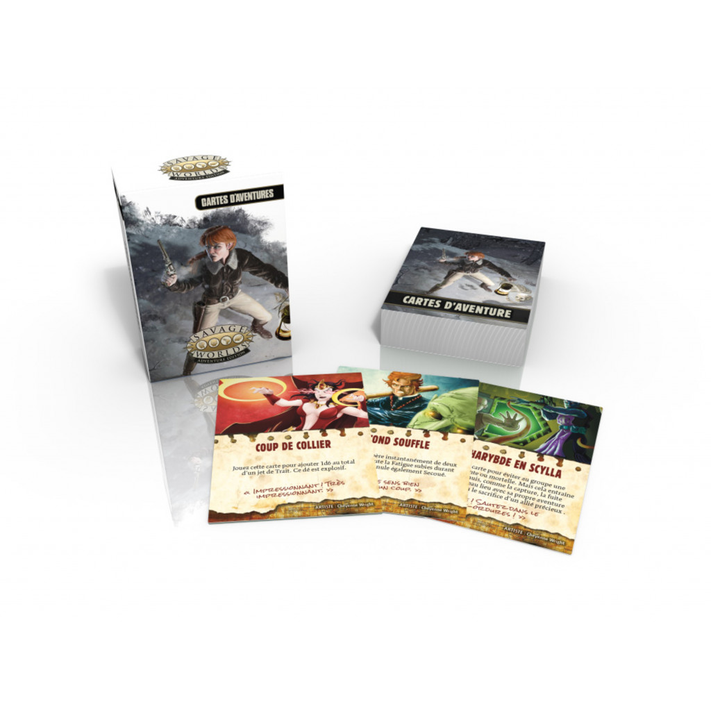 Savage Worlds - Adventure Edition : Cartes d'Aventures