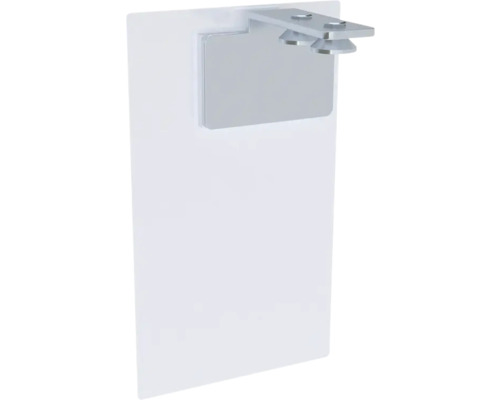 Pertura schuifdeurbeslagset Selir geanodiseerd aluminium (EV1) voor houten deuren, 1860 mm inclusief verzonken handgreep en soft-close mechanisme.