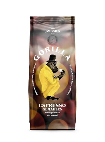 Gorilla Espresso gemahlen