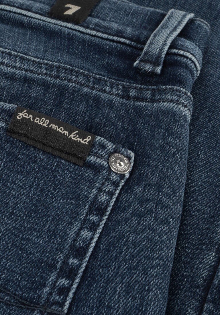 7 FOR ALL MANKIND donkerblauwe 7 for all mankind slim fit jeans slimmy tapered stretch tek maze