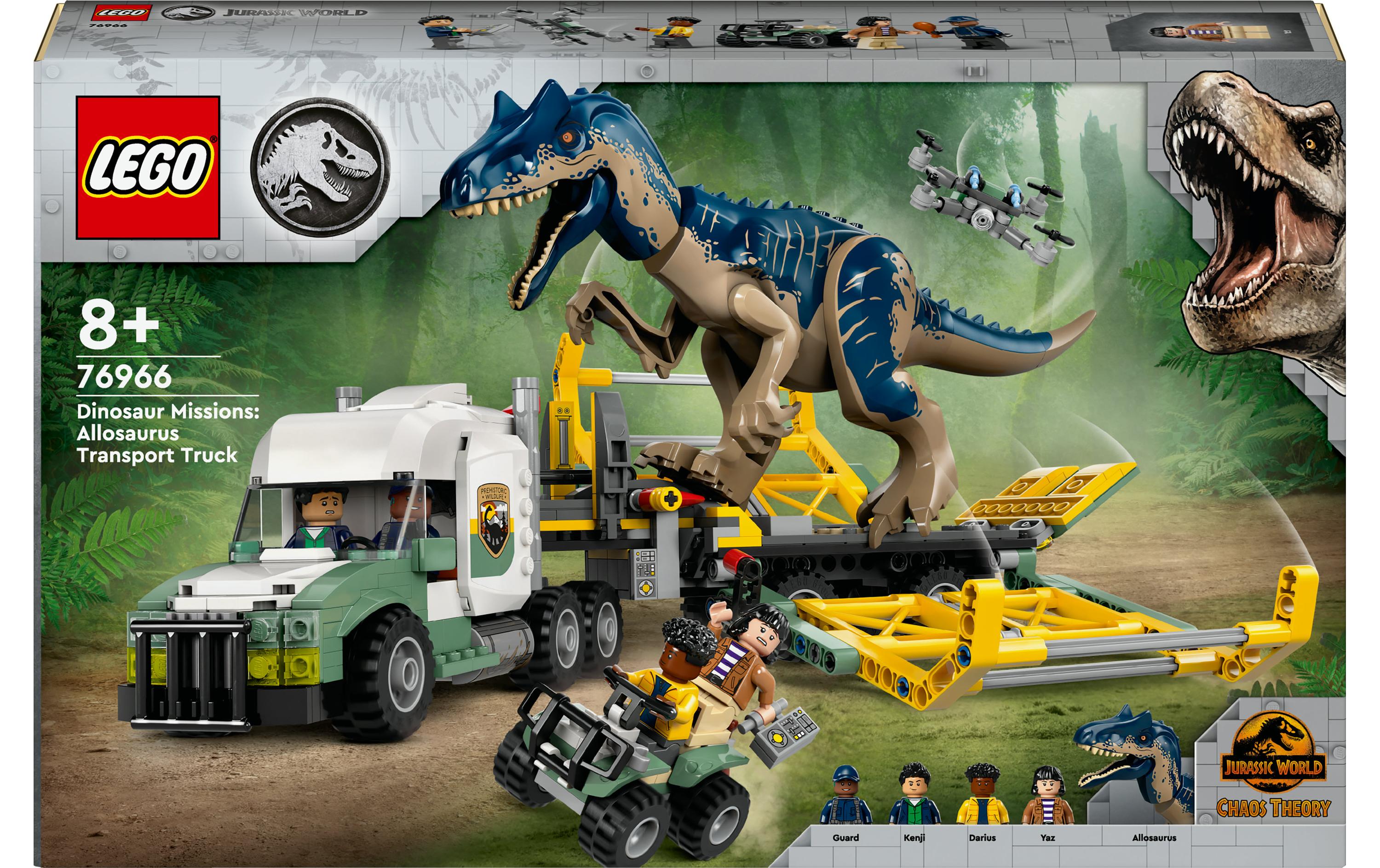 Jurassic World Allosaurus-Transporter 76966Jurassic World Transporter für einen freiheitsliebenden Dino