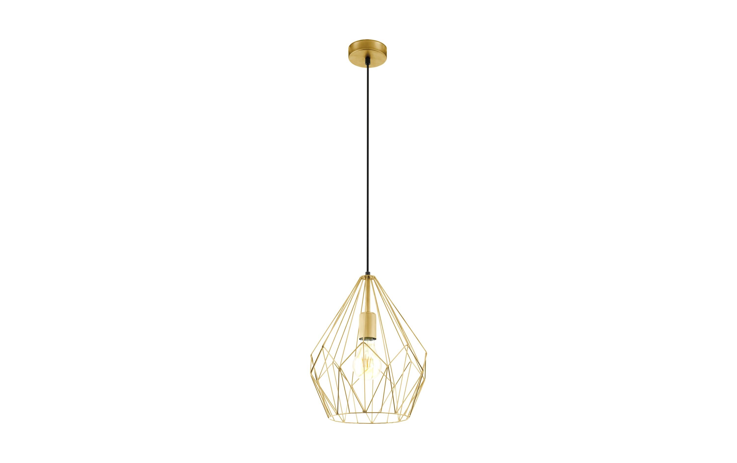 Pendelleuchte CARLTON 1x E27 GoldPendelleuchte, Gold