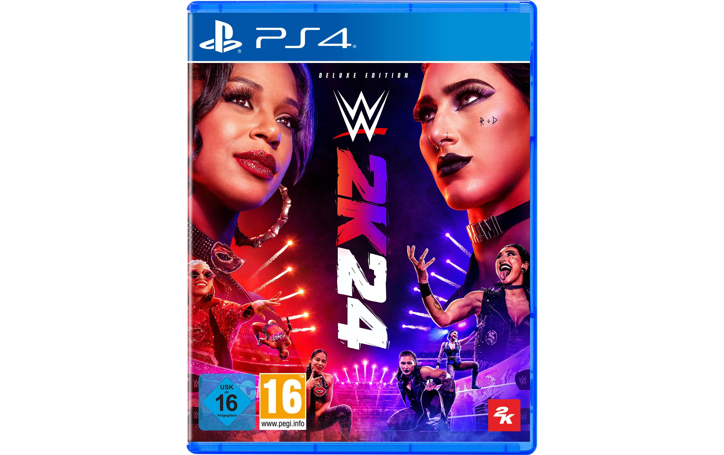 WWE 2K24 Deluxe Edition<br>Sportspiel für die Playstation 4