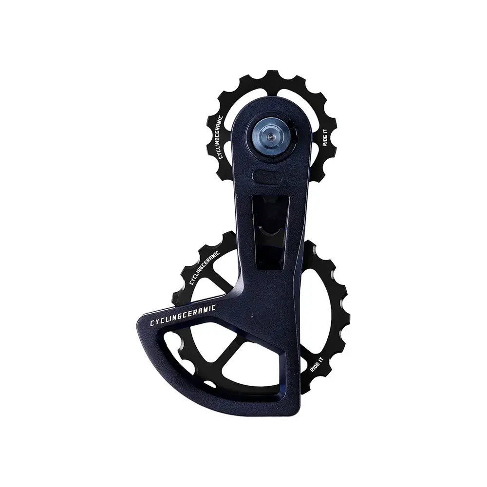 CyclingCeramic Oversized Derailleur Cage 2.0 Shimano Ultegra/Dura-Ace SS/GS Zwart