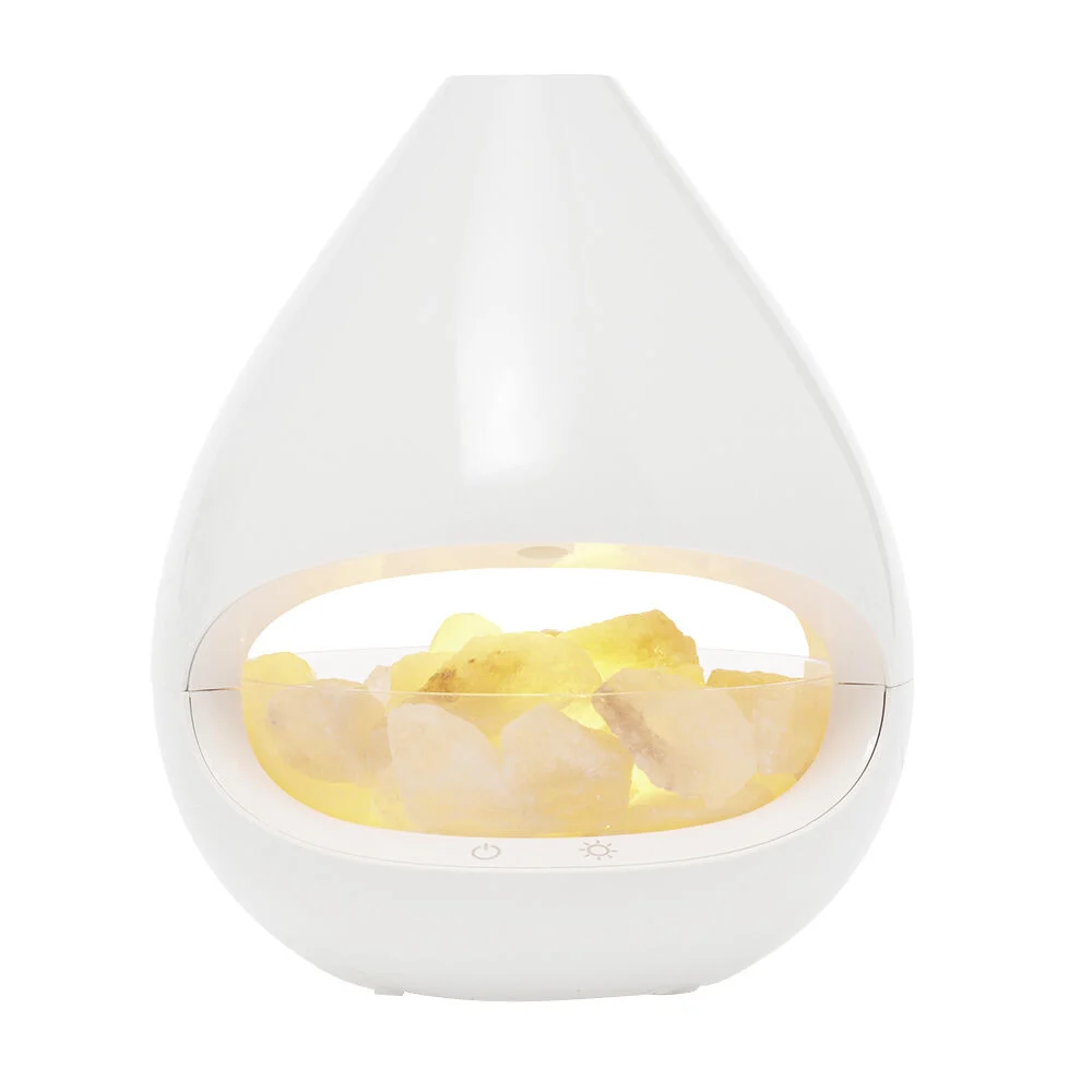 Diffuseur d'huiles essentielles Mességué lampe cristal de sel