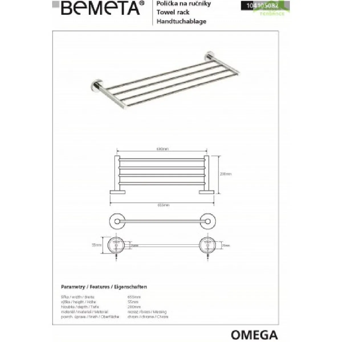 Bemeta - Maison De La Tendance Bemeta Omega