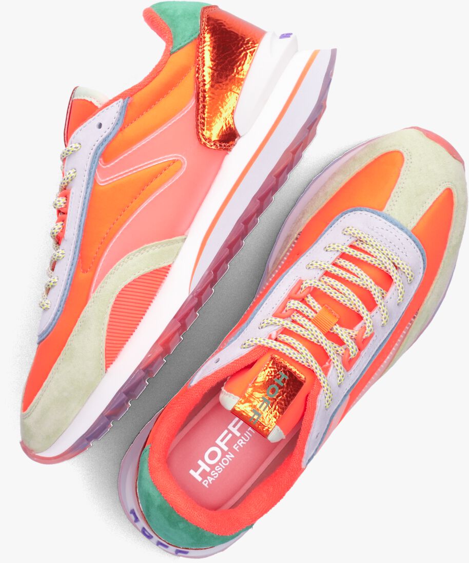 THE HOFF BRAND oranje the hoff brand lage sneakers passion fruit art