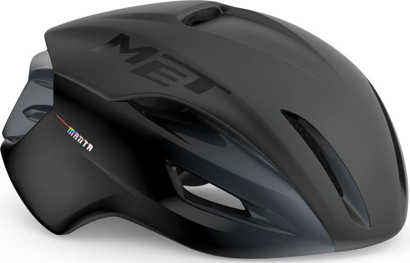 MET - Manta MIPS - Fietshelm - Black Matt Glossy - Aerodynamisch Ontwerp