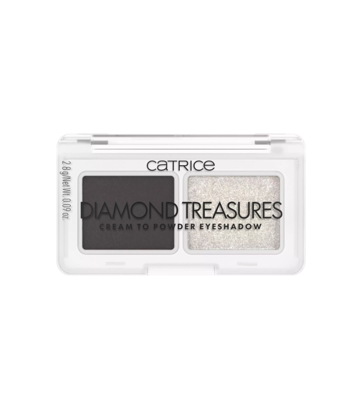 Catrice - Paleta de sombras em pó cremoso Diamond Treasures - 030: Smokey Diamond