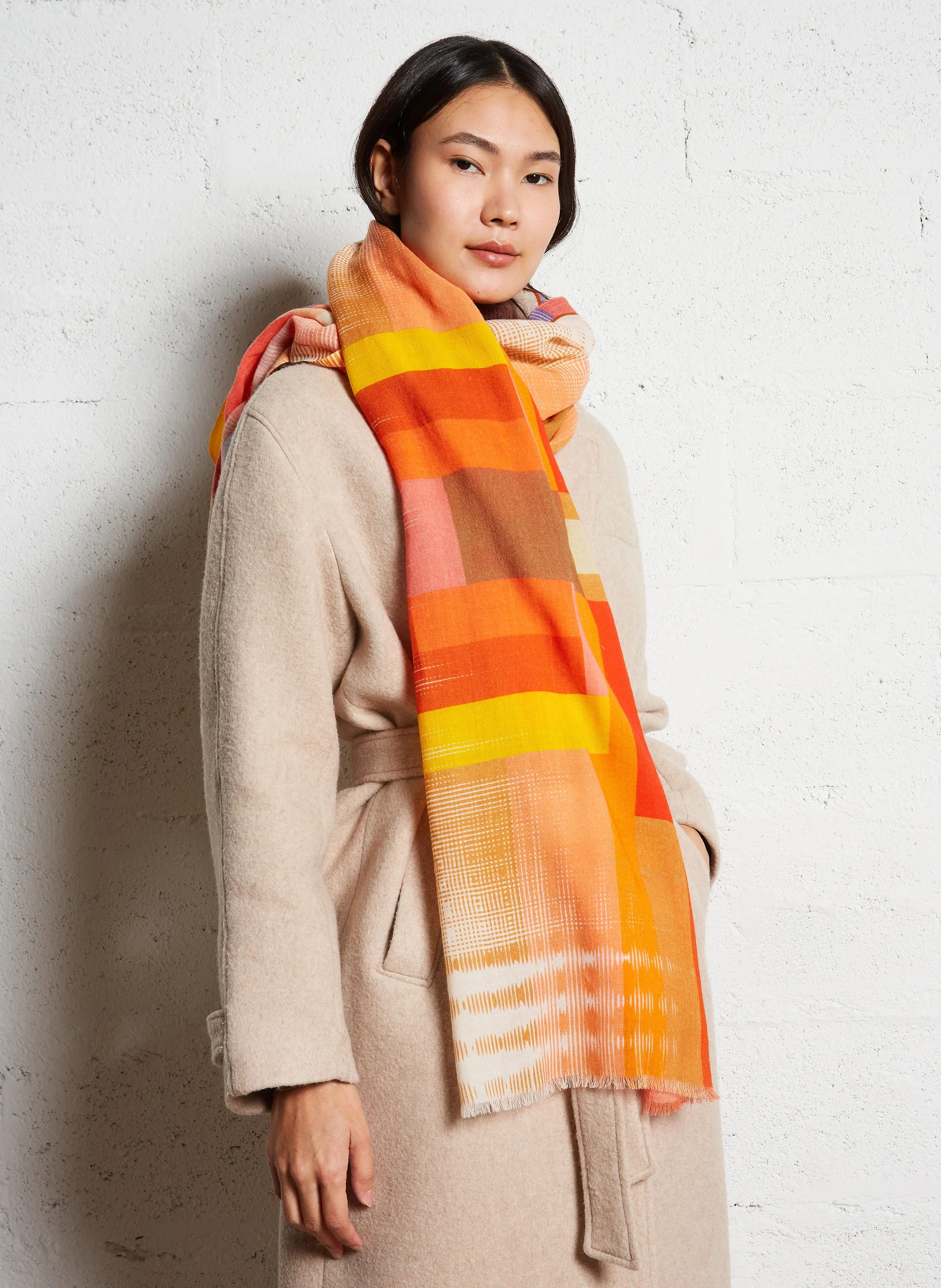 DREAM - Foulard en laine| Multicolore