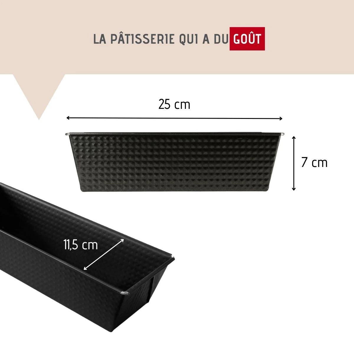 Moule à cake 25 cm Pure Zenker