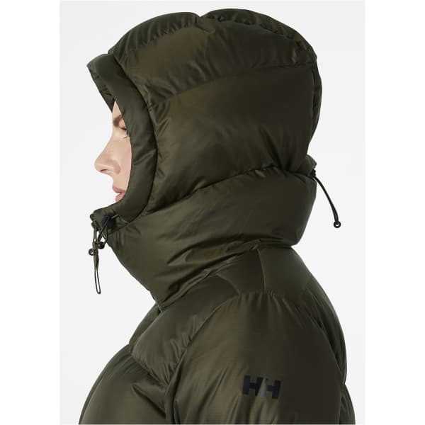 Veste HELLY HANSEN W ESSENCE DOWN PARKA UTILITY GREEN
