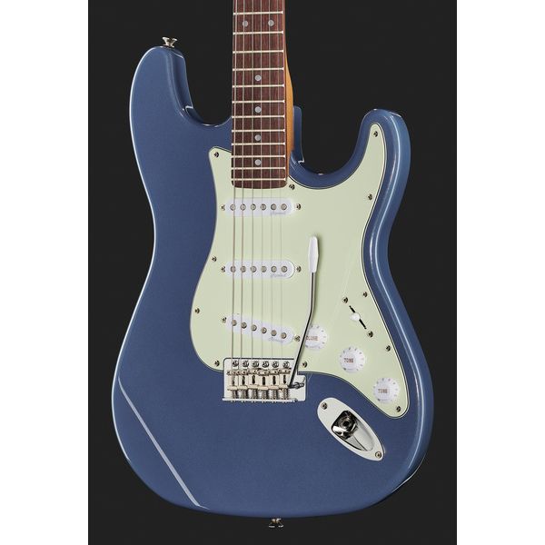 Harley Benton ST-62CC RW L. Pl. Blue Bundle