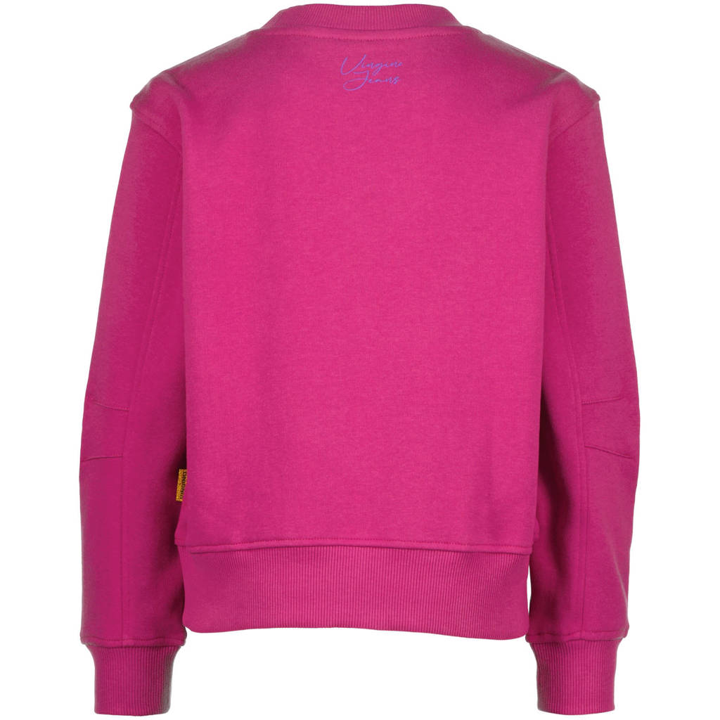 Vingino sweater Nendaly met printopdruk roze