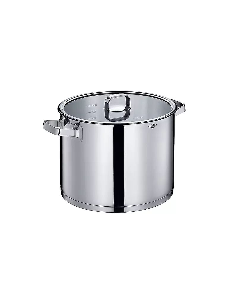 KÜCHENPROFI COOK - Suppentopf SAN REMO 28cm silber