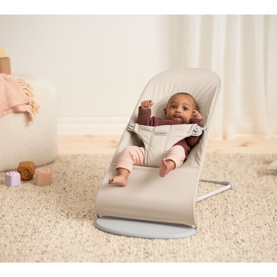 Transat Balance Soft Tri-Fab   Beige        de               BabyBjörn