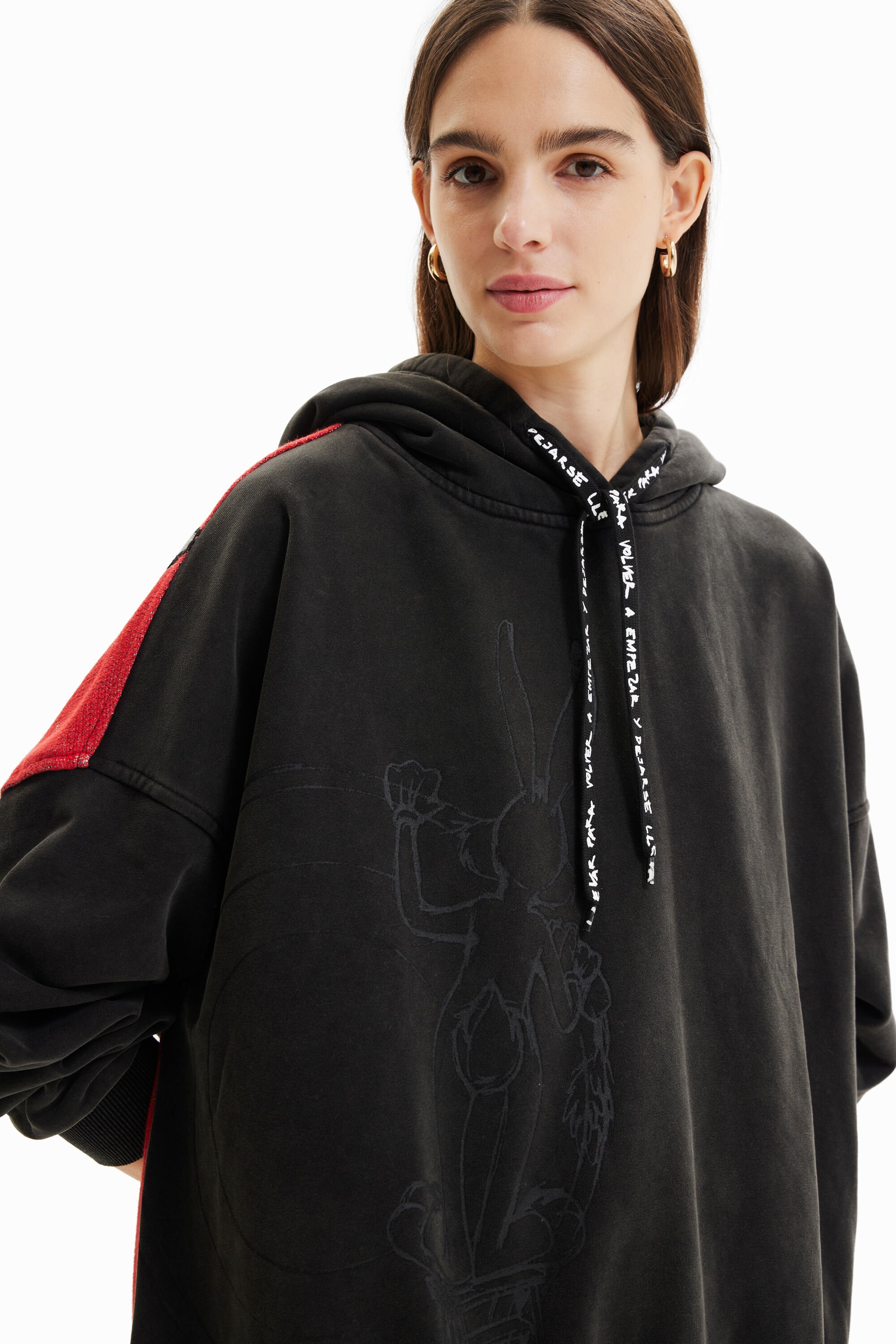 Sweat-shirt oversize Bugs Bunny